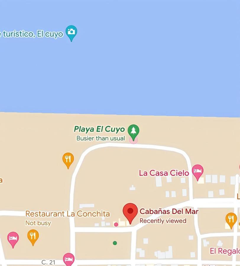 Apartmán Cabana Tortuga A Unos Pasos De La Playa El Cuyo Exteriér fotografie